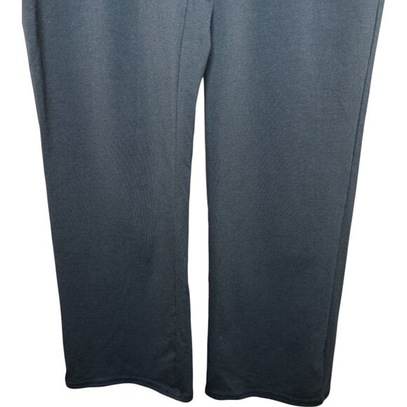 Denim & Co Active Duo Stretch Slim Leg Pants Black Medium Petite PullOn Casual - Picture 4 of 9